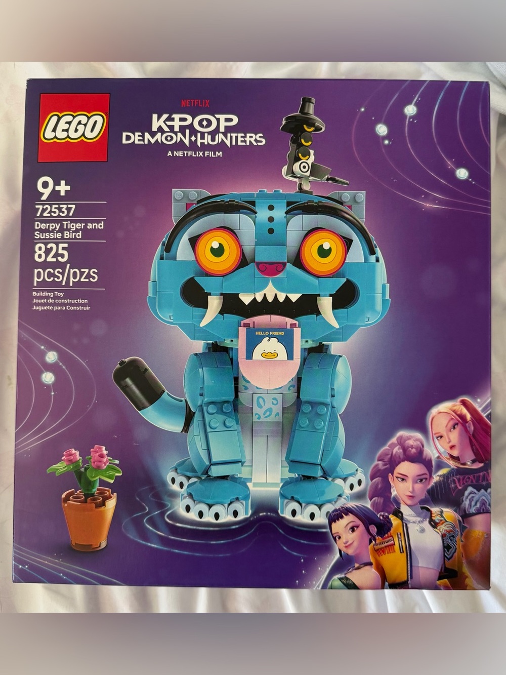✨New✨ LEGO: K-Pop Demon Hunters: Derpy Tiger & Sussie Bird (Building Set)